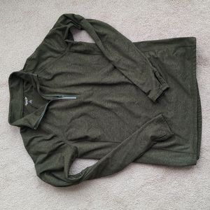 Old Navy Active half zip hunter green